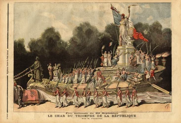 Der Triumphwagen der Republik