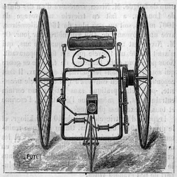 Dreiräder auf der Stanley Club Ausstellung in London, England