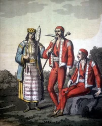 Ushcocci-Piraten, die in Dalmatien leben