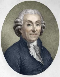 Porträt von Gabriel Bonnot de Mably. Französischer Moralist, Historiker und Ökonom (1709 bis 1785).
