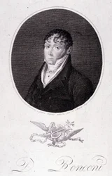 Porträt des italienischen Tenors Domenico Ronconi