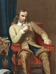 Porträt von Oliver Cromwell, englischer Staatsmann