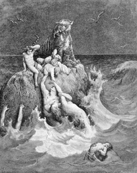 Eine Szene der Sintflut, Genesis