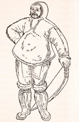 Ein Eskimo - nach einer Aquarellzeichnung von John White