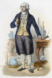 Antoine Laurent de Lavoisier - in „Le Plutarque français“, ed. Mennechet, Paris