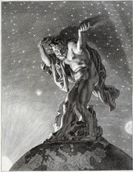 Atlas, der den Himmel trägt