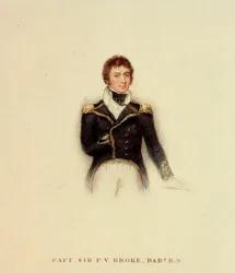 Kapitän P.V. Broke, Royal Navy, frühes 19. Jahrhundert