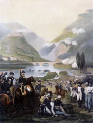 Eroberung der Burg Pietra durch die napoleonische Armee am 4. September
