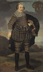 Porträt von König Karl IX. von Schweden (1550-1611)