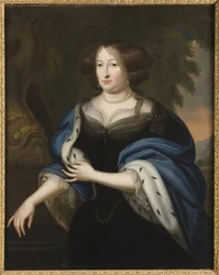 Porträt von Markgräfin Hedwig Sophie von Brandenburg