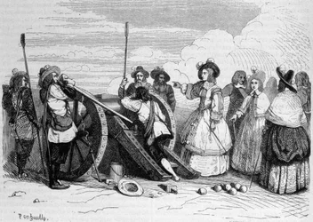 Fronde: „Porträt von Anne Marie Louise d