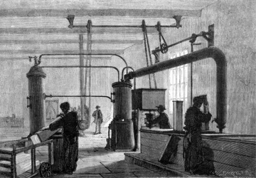 Gesamtansicht der Eisfabrik (Ferdinandplatz-Prozess)