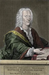 Georg Philipp Telemann (1681-1767), deutscher Komponist