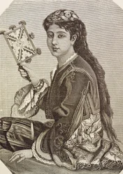 Griechenland (19. Jh.). Gesellschaft. Junger Grieche. 1879. Gravur