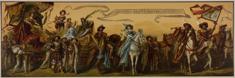 Hans Makarts Prozession der Stadt Wien