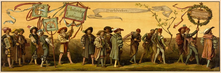 Hans Makarts Prozession der Stadt Wien