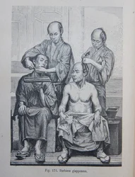 Illustration aus "Die menschliche Rasse" von Louis Figuier