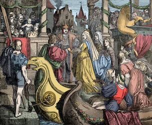 Isabellas Empfang in Worms