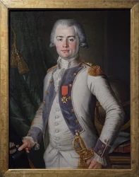 Jean Louis de Lostanges, Infanteriekapitän, ca. 1789-91