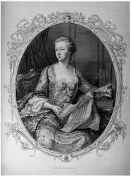 Madame de Pompadour, Jeanne Antoinette Poisson (1721-1764) (Marquise de Pompadour) Favoritin von Louis XV - Musée Carnavalet