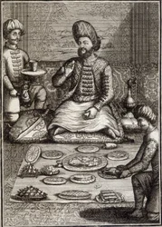 Méhemet Réza Beg, Botschafter von Persien, Anfang des 18. Jahrhunderts