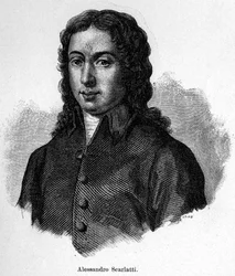 Porträt von Alessandro Scarlatti (1660 - 1725), italienischer Komponist