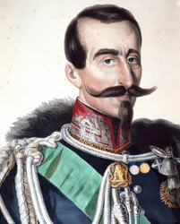 Porträt von Alfonso Ferrero, Marquis de La Marmora (1804-1878), italienischer General und Politiker