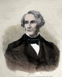 Porträt des amerikanischen Erfinders Samuel Finley Breese Morse (1791-1872)