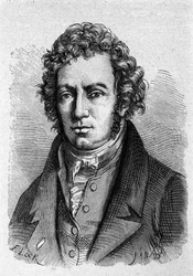Porträt von Andre Marie Ampere (1775-1836), französischer Physiker