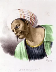 Porträt von Averroes