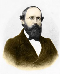 Porträt von Bernhard Riemann (1826-1866), deutscher Mathematiker