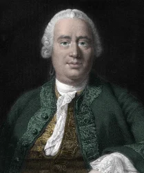 Porträt von David Hume, schottischer Philosoph (1711-1776)