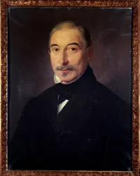 Porträt von Gaetan Brizzi, italienischer Hornist