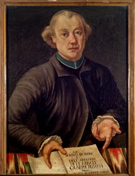 Porträt von Giuseppe Pizzati, italienischer Musiktheoretiker