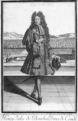 Porträt von Henri Jules de Bourbon, Prinz von Condé (1643-1709)