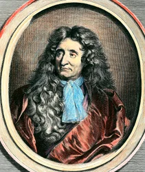 Porträt von Jean de La Fontaine