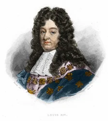 Porträt von Ludwig XIV. (1638 - 1715), König von Frankreich.