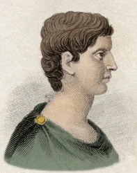 Porträt von Marc Antoine (Marcus Antonius), General und römischer Staatsmann (ca. 83 bis 30 v. Chr.)