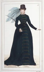 Porträt von Marie-Paulette, genannt Pauline Bonaparte (1780-1825), Prinzessin Borghese. Gravur von 1830