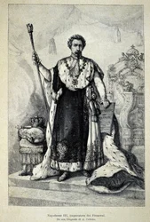 Porträt von Napoleon III. als Kaiser