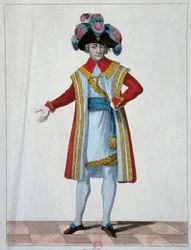 Porträt von Paul Barras (1755-1829), Mitglied des Exekutivdirektoriums