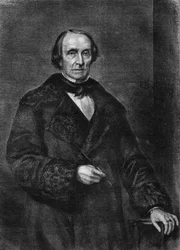 Porträt von Peter von Cornelius, deutscher Maler (1783-1867)