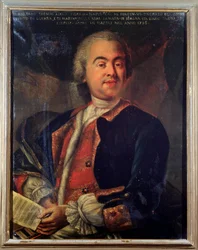 Porträt von Riccardo Broschi, italienischer Komponist