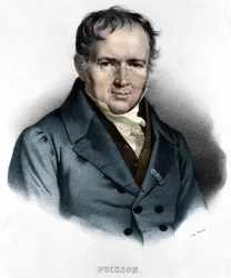 Porträt von Simeon Denis Poisson (21. Juni 1781 - 25. April 1840)