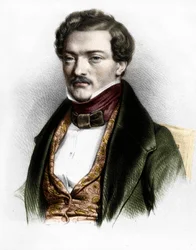 Porträt des französischen Tenors Gilbert-Louis Duprez