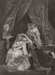 Königin Elizabeth I. und der Earl of Sussex