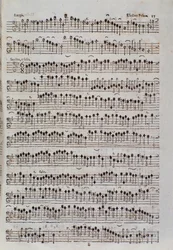 Notenseite für die Violine in Sinfonia da chiesa e due violini von Francesco Manfredini