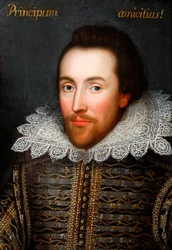 Das Cobbe-Porträt von William Shakespeare (1564-1616)