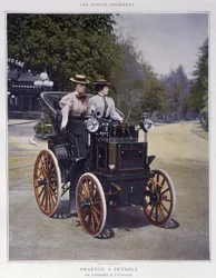 Der Petroleum-Phaeton, Typ 1896 - in „Modern Sports“
