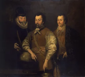 Thomas Cavendish, Sir Francis Drake und Sir John Hawkins